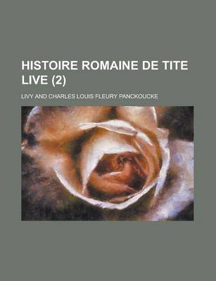 Book cover for Histoire Romaine de Tite Live (2)