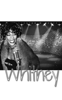 Book cover for Whitney Tribute Music Blank Drawing Journal
