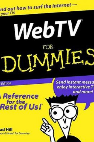 Cover of Webtv for Dummies, 3rd Edition