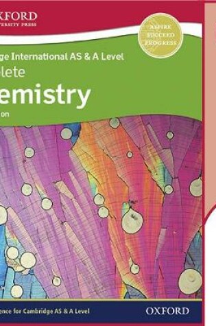 Cover of Cambridge International AS & A Level Complete Chemistry Enhanced Online Student Book