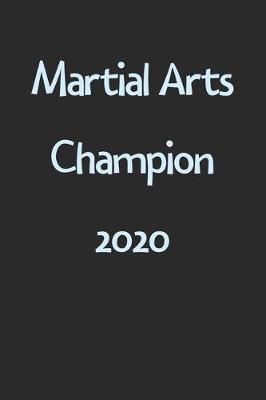 Book cover for Martial Arts Champion 2020