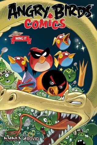 Book cover for Angry Birds Comics Volume 6: Wing It