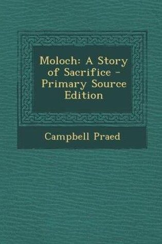 Cover of Moloch