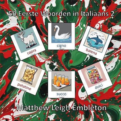 Book cover for 50 Eerste Woorden in Italiaans 2