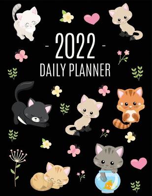 Book cover for Cats Daily Planner 2022