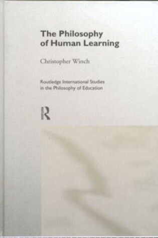Cover of The Philosophy of Human Learning