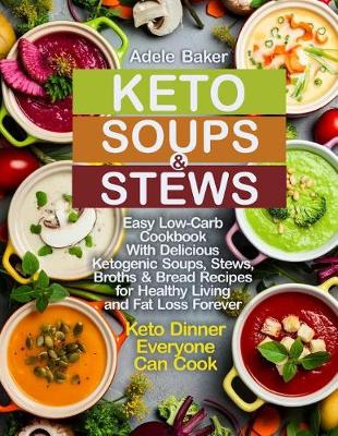 Book cover for Keto Soups and Stews