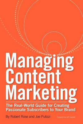 Book cover for Managing Content Marketing