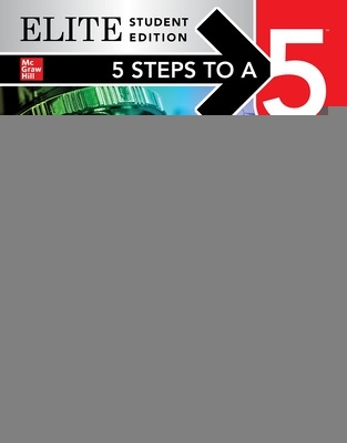 Book cover for 5 Steps to a 5: AP Chemistry 2024 Elite Student Edition