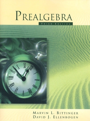 Book cover for Prealgebra