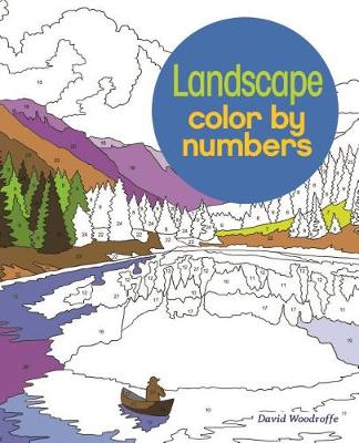 Book cover for Landscape Color by Numbers