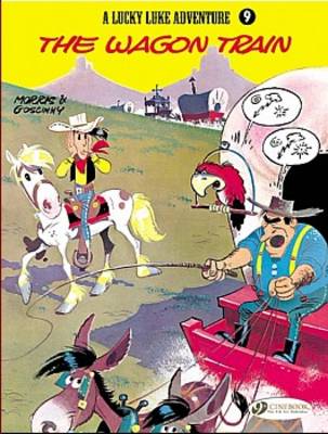 Book cover for Lucky Luke 9 - The Wagon Train