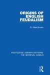 Book cover for Origins of English Feudalism