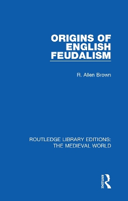 Book cover for Origins of English Feudalism