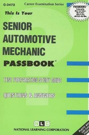 Cover of Senior Automotive Mechanic
