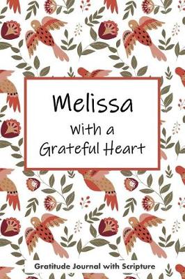 Book cover for Melissa with a Grateful Heart