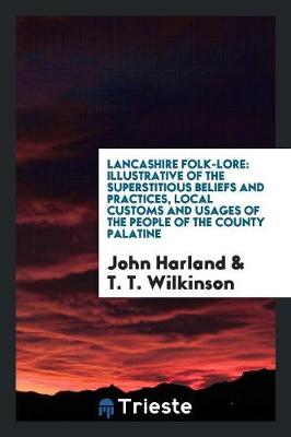 Book cover for Lancashire Folk-Lore