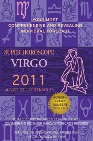 Cover of Virgo (Super Horoscopes 2011)