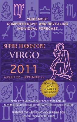 Book cover for Virgo (Super Horoscopes 2011)
