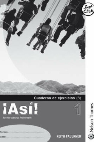Cover of Asi! 1 Cuaderno De Trabajo (B)