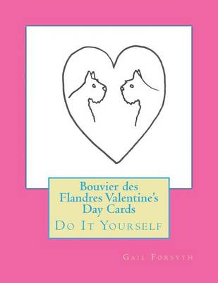 Book cover for Bouvier des Flandres Valentine's Day Cards