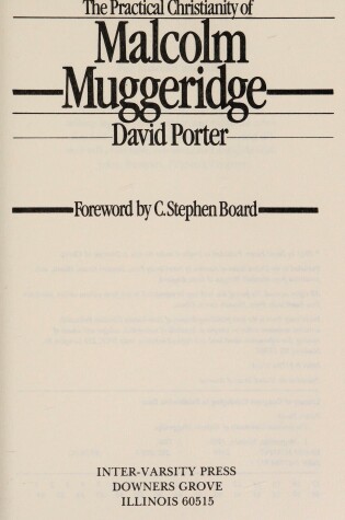 Cover of The Practical Christianity of Malcolm Muggeridge