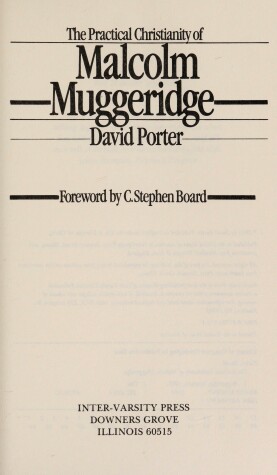 Book cover for The Practical Christianity of Malcolm Muggeridge