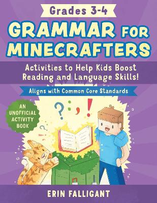 Book cover for Grammar for Minecrafters: Grades 34