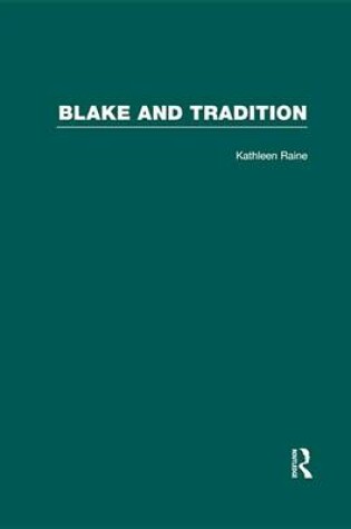 Cover of Blake and Tradition