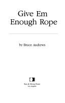 Book cover for Give 'Em Enough Rope