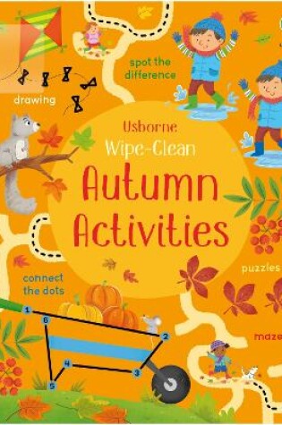 Cover of Wipe-Clean Autumn Activities