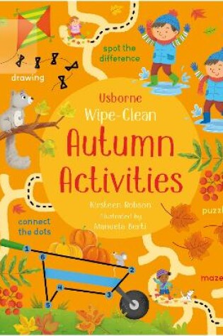 Cover of Wipe-Clean Autumn Activities