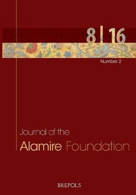 Book cover for Journal of the Alamire Foundation 8/2 - 2016