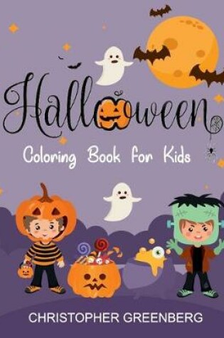 Cover of Halloween Coloring Book for Kids