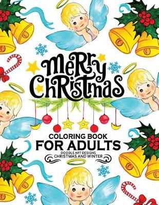 Book cover for Merry Christmas Coloring Book for Adults