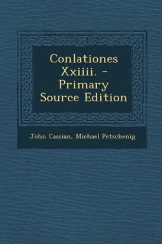 Cover of Conlationes XXIIII.
