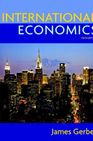 Cover of International Economics and Myeconlab Student Access Code Card Package