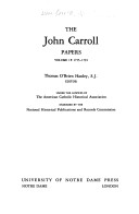 Book cover for The John Carroll Papers