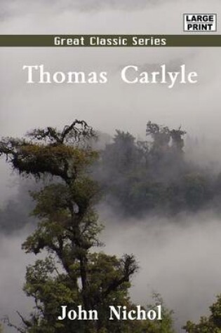 Cover of Thomas Carlyle