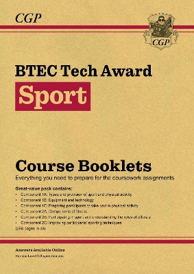 Book cover for BTEC Tech Award in Sport: Course Booklets Pack (with Online Edition)