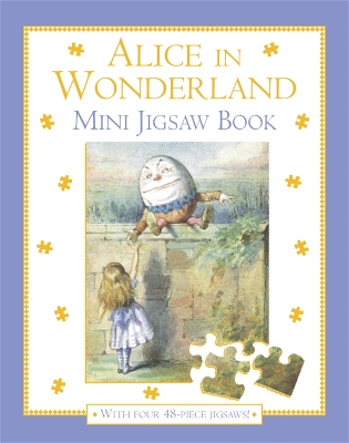 Book cover for Alice in Wonderland Mini Jigsaw Book