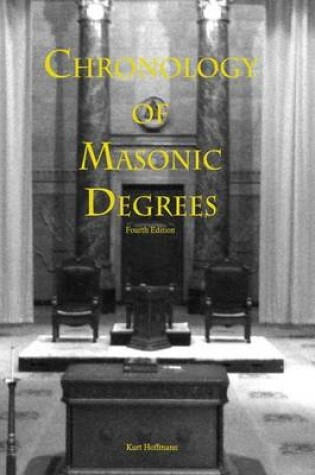 Cover of Chronolgy of Masonic Degrees