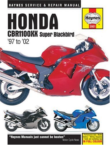 Book cover for Honda CBR1100XX Super Blackbird Service and Repair Manual