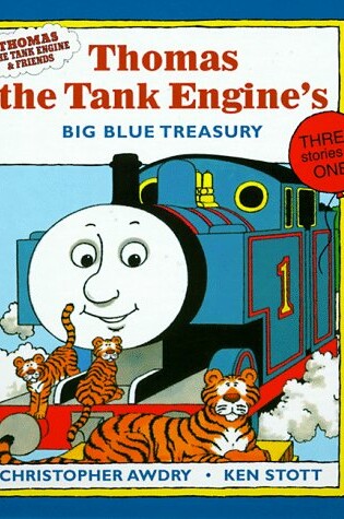 Cover of Thomas the Tank Engine's Big Blue Treasury