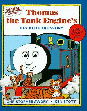 Cover of Thomas the Tank Engine's Big Blue Treasury