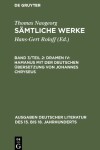 Book cover for Samtliche Werke, Band 3/Teil 2, Dramen IV