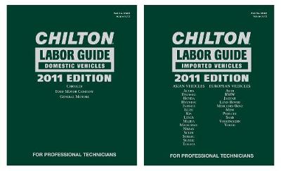 Book cover for Chilton 2011 Labor Guides