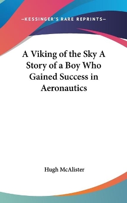 Book cover for A Viking of the Sky A Story of a Boy Who Gained Success in Aeronautics