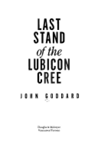 Cover of Last Stand of the Lubicon Cree