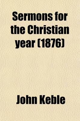 Book cover for Sermons for the Christian Year (1876)